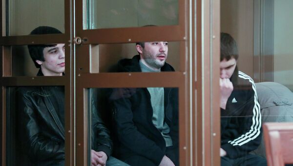 Рассмотрение дела о теракте в аэропорту Домодедово, архивное фото Рассмотрение дела о теракте в аэропорту Домодедово, архивное фото
