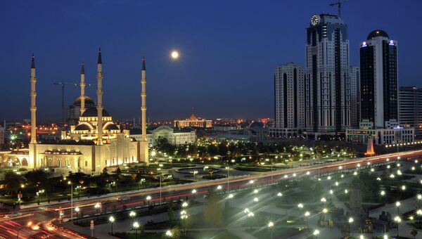 Города России. Грозный. Архивное фото Города России. Грозный. Архивное фото