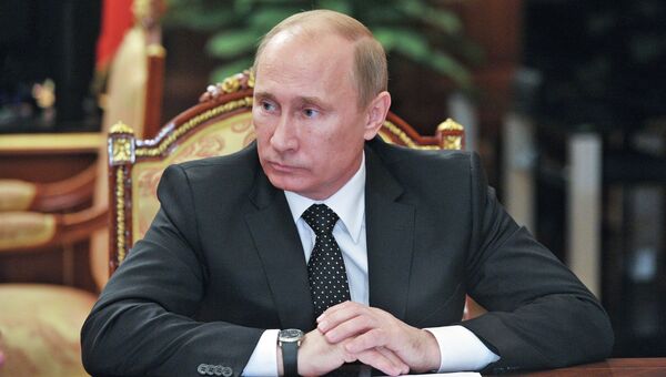 Президент России Владимир Путин. Архив Президент России Владимир Путин. Архив