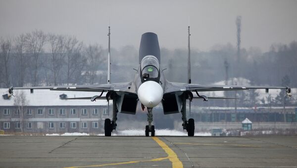 Истребитель Су-30СМ. Архив Истребитель Су-30СМ. Архив