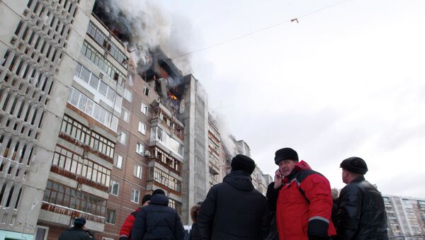 Взрыв бытового газа в жилом доме в Томске Взрыв бытового газа в жилом доме в Томске