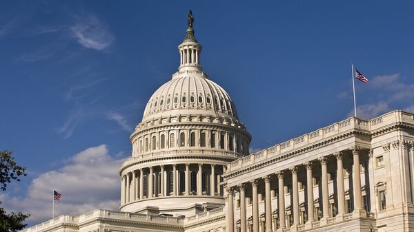 Здание американского Сената в Вашингтоне 