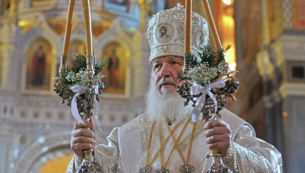 Рождественское богослужение в храме Христа Спасителя Рождественское богослужение в храме Христа Спасителя