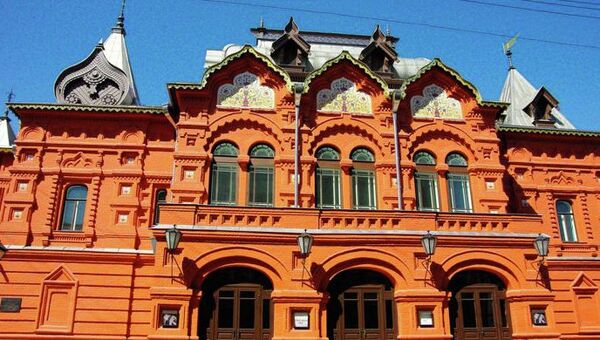 Здание Государственного Театра Наций. Архивное фото Здание Государственного Театра Наций. Архивное фото