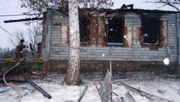 Пожар с гибелью детей в Белгородской области Пожар с гибелью детей в Белгородской области