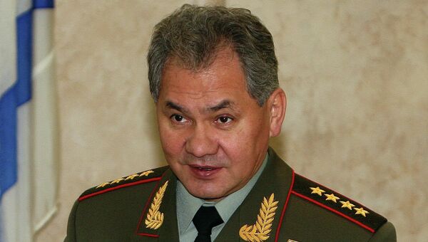 Министр обороны РФ Сергей Шойгу Министр обороны РФ Сергей Шойгу