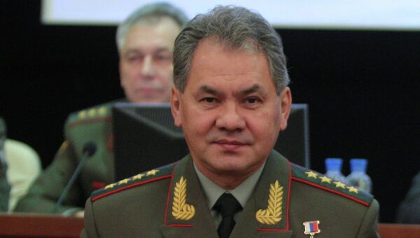 Министр обороны России Сергей Шойгу Министр обороны России Сергей Шойгу
