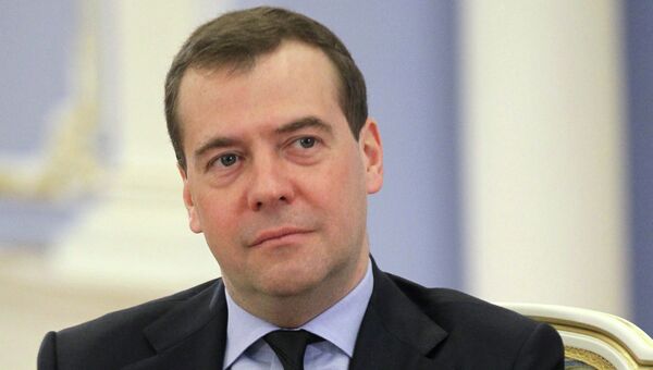 Председатель правительства России Дмитрий Медведев, архивное фото Председатель правительства России Дмитрий Медведев, архивное фото