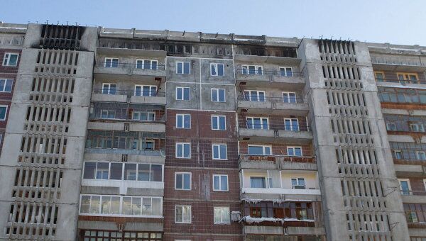 Томская многоэтажка, где произошел взрыв газа, восстановлена Томская многоэтажка, где произошел взрыв газа, восстановлена