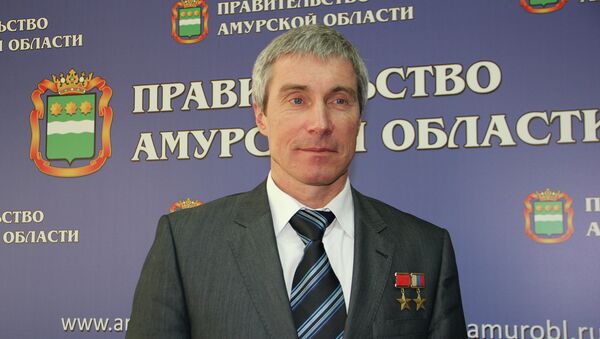 Начальник Центра подготовки космонавтов (ЦПК), Герой России летчик-космонавт Сергей Крикалев. Архивное фото Начальник Центра подготовки космонавтов (ЦПК), Герой России летчик-космонавт Сергей Крикалев. Архивное фото