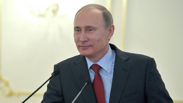 Президент России Владимир Путин. Архив Президент России Владимир Путин. Архив