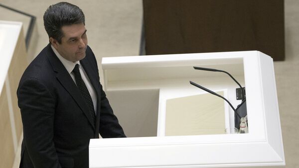 Заместитель генерального прокурора России Николай Винниченко на заседании Совета Федерации в Москве Заместитель генерального прокурора России Николай Винниченко на заседании Совета Федерации в Москве