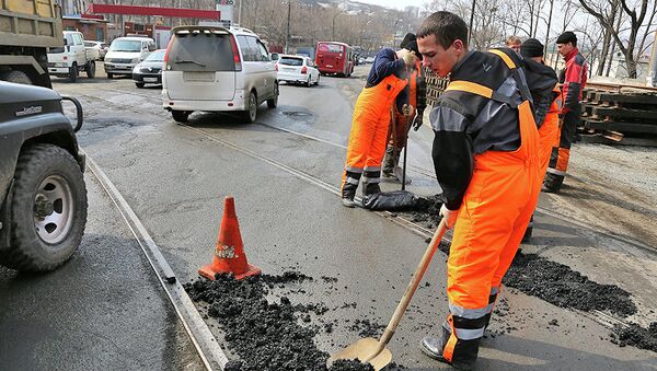 Ямочный ремонт дорог во Владивостоке Ямочный ремонт дорог во Владивостоке