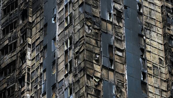 Ликвидация последствий пожара в Грозный-сити Ликвидация последствий пожара в Грозный-сити
