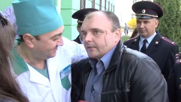 Раненый при задержании Помазуна полицейский о самочувствии после выписки Раненый при задержании Помазуна полицейский о самочувствии после выписки