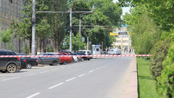 Взрыв у здания МВД в Махачкале Взрыв у здания МВД в Махачкале