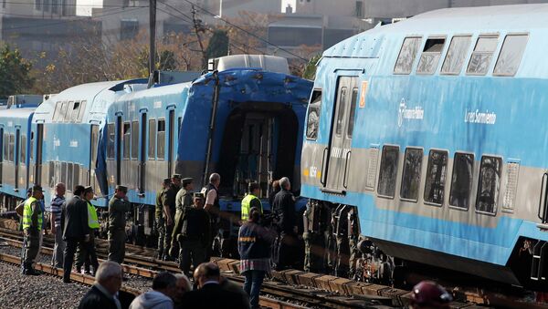 Столкновение поездов в Аргентине Столкновение поездов в Аргентине
