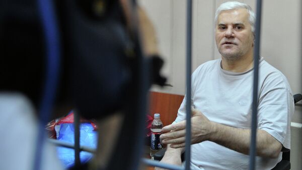Арестованный мэр Махачкалы Саид Амиров в здании Басманного суда Арестованный мэр Махачкалы Саид Амиров в здании Басманного суда