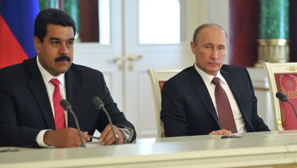 Встреча президента РФ Владимира Путина с Николасом Мадуро Встреча президента РФ Владимира Путина с Николасом Мадуро