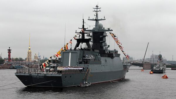 Репетиция парада ко Дню ВМФ в Петербурге. Архивное фото. Репетиция парада ко Дню ВМФ в Петербурге. Архивное фото.