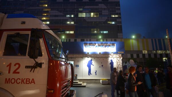 Пожар в телецентре Останкино в Москве Пожар в телецентре Останкино в Москве