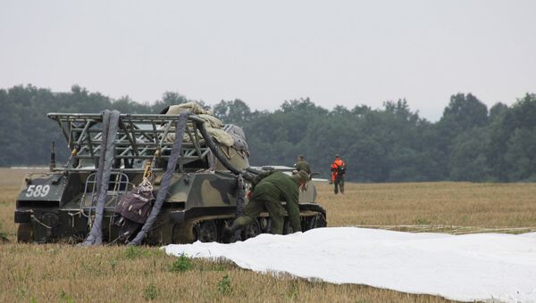 Учения ВДВ под Прохоровкой Учения ВДВ под Прохоровкой