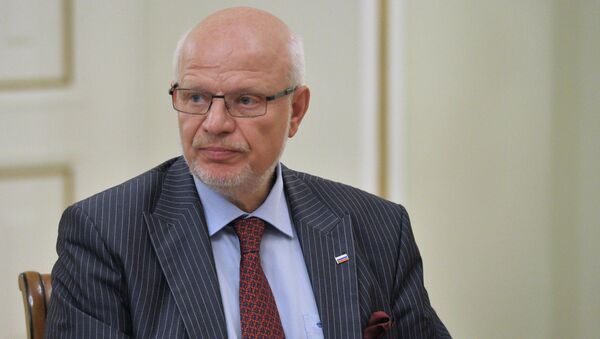 Председатель Совета при президенте РФ по развитию гражданского общества и правам человека Михаил Федотов, архивное фото Председатель Совета при президенте РФ по развитию гражданского общества и правам человека Михаил Федотов, архивное фото