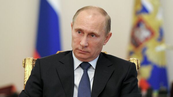 Президент РФ Владимир Путин. Архивное фото Президент РФ Владимир Путин. Архивное фото