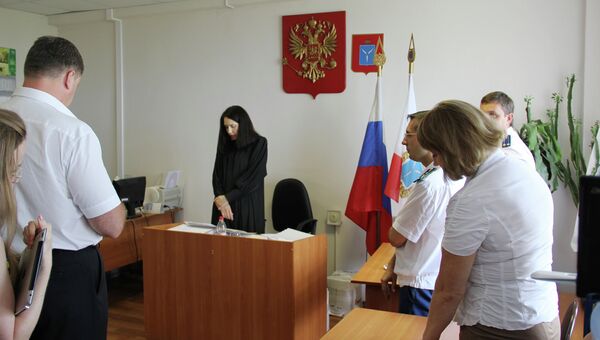 Оглашение приговора главе администрации Саратова А.Прокопенко Оглашение приговора главе администрации Саратова А.Прокопенко