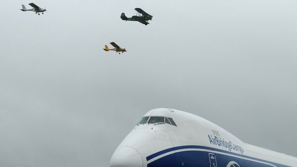 День авиации отмечают в Красноярске, архивное фото День авиации отмечают в Красноярске, архивное фото
