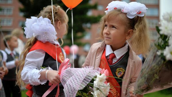 Начало учебного года. Архивное фото Начало учебного года. Архивное фото