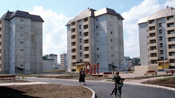 Военный городок, архивное фото Военный городок, архивное фото