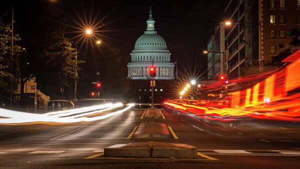 Здание Конгресса США, 30 сентября, архивное фото Здание Конгресса США, 30 сентября, архивное фото
