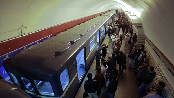 Возгорание в петербургском метро Возгорание в петербургском метро