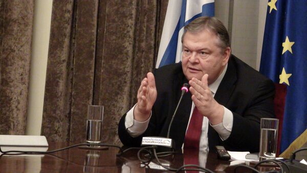 Министр иностранных дел Греции Эвангелос Венизелос Министр иностранных дел Греции Эвангелос Венизелос