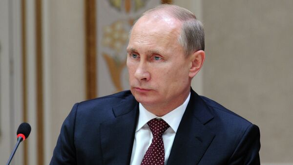Президент России Владимир Путин, архивное фото Президент России Владимир Путин, архивное фото
