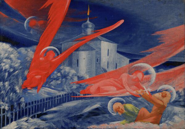 Леонид Чупятов, Ангелы, около 1922 г Леонид Чупятов, Ангелы, около 1922 г