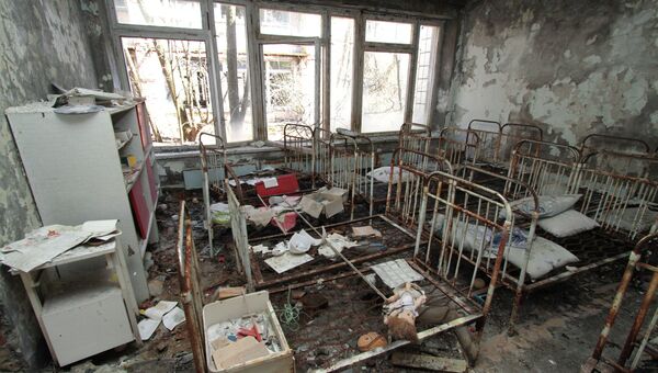 Город Припять, зона отчуждения Чернобыльской АЭС. Архивное фото Город Припять, зона отчуждения Чернобыльской АЭС. Архивное фото