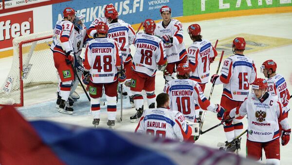 Хоккеисты сборной России Хоккеисты сборной России