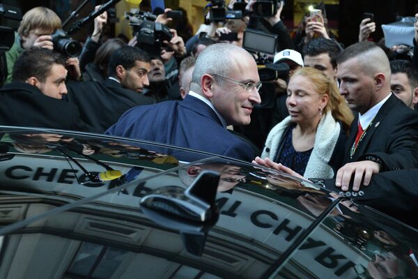 Экс-глава нефтяной компании ЮКОС Михаил Ходорковский Экс-глава нефтяной компании ЮКОС Михаил Ходорковский