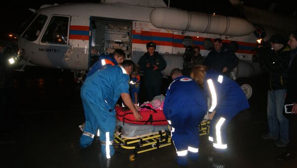 stretcher passenger