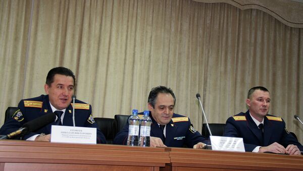Представители СКР Костромской области на пресс-конференции Представители СКР Костромской области на пресс-конференции