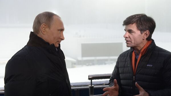 Президент России Владимир Путин во время интервью российским и иностранным СМИ Президент России Владимир Путин во время интервью российским и иностранным СМИ