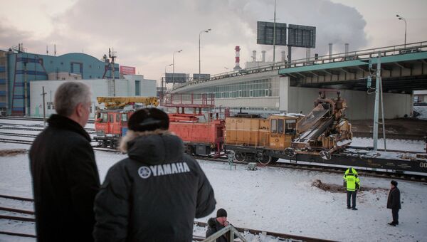С.Собянин посетил место аварии на Замоскворецкой линии метро С.Собянин посетил место аварии на Замоскворецкой линии метро
