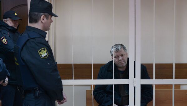 Начальник полиции аэропорта Домодедово Максим Титов в Пресненском суде Москвы Начальник полиции аэропорта Домодедово Максим Титов в Пресненском суде Москвы