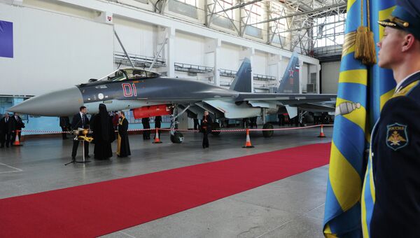 Церемония передачи ВВС России истребителей Су-35С, фото с места события Церемония передачи ВВС России истребителей Су-35С, фото с места события