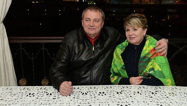 Анатолий Пахомов с супругой Еленой в Боско-доме в Сочи Анатолий Пахомов с супругой Еленой в Боско-доме в Сочи