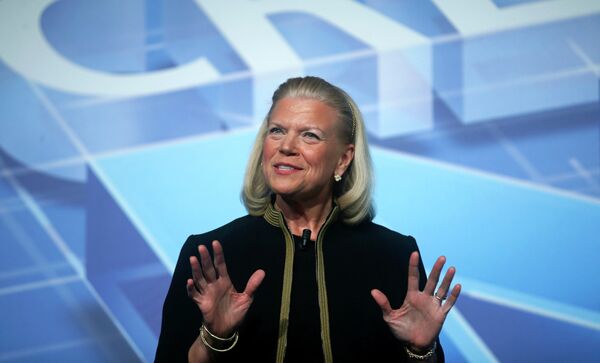 Гендиректор компании IBM Джинни Рометти Гендиректор компании IBM Джинни Рометти