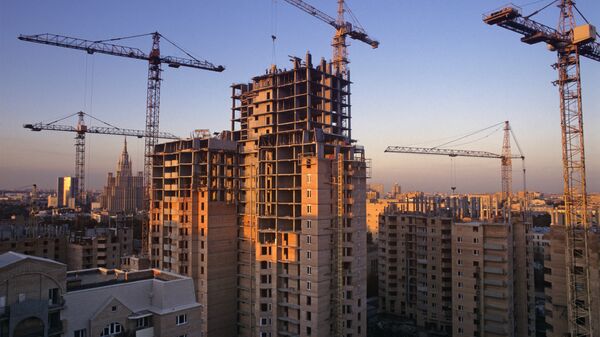 Строительство нового жилья в центре Москвы Строительство нового жилья в центре Москвы