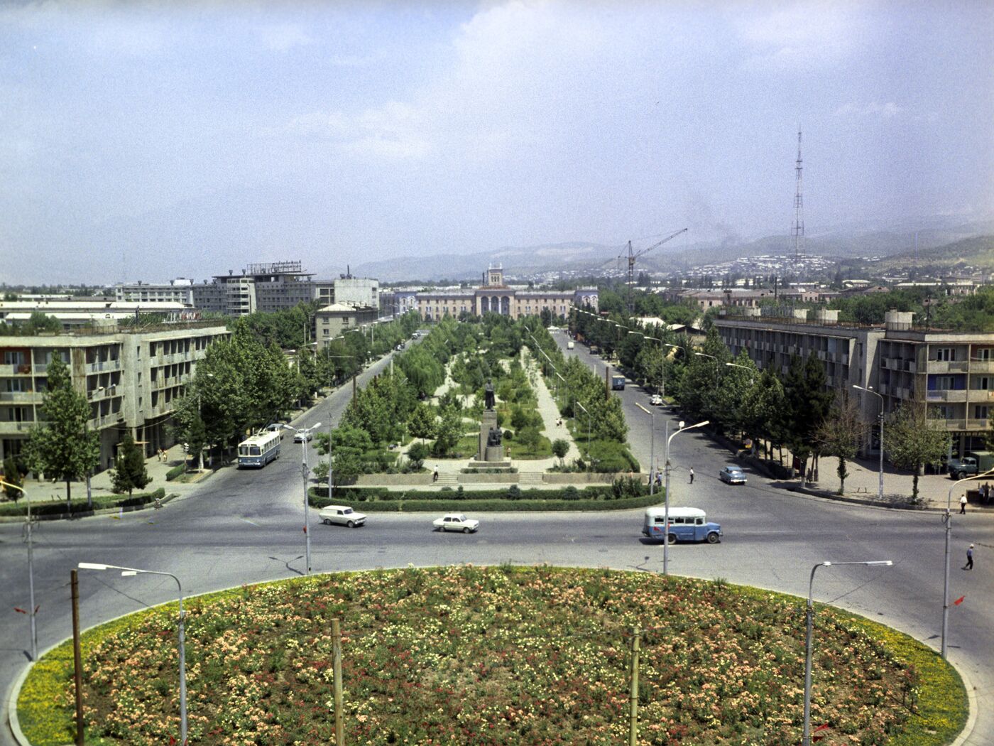 Душанбе зеленый город
